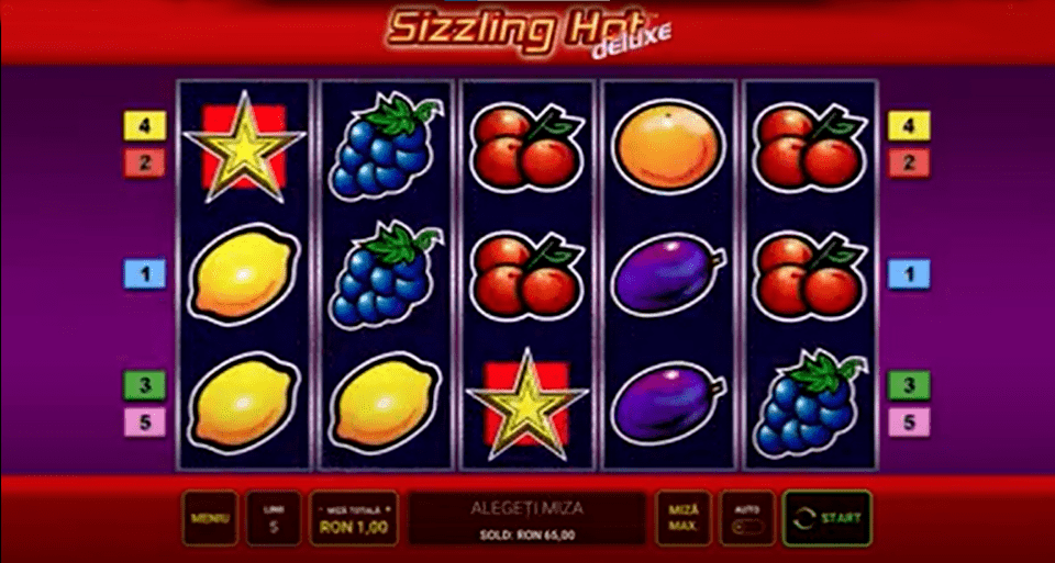 Sizzling hot deluxe slot